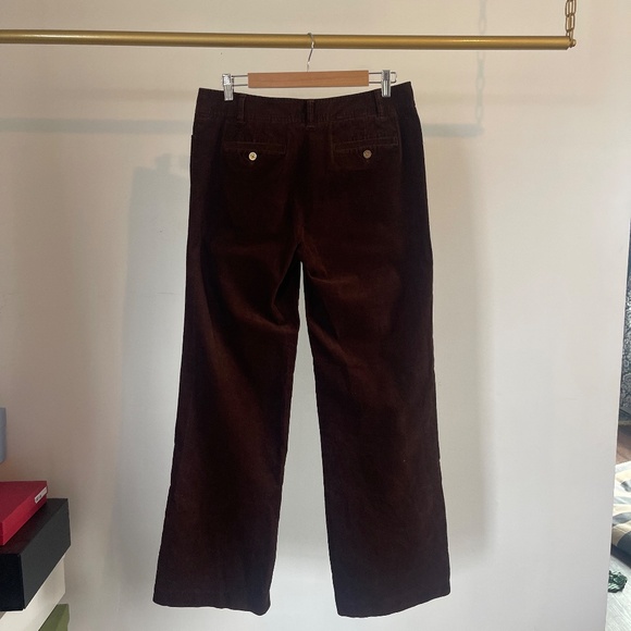 Lilly Pulitzer palm beach fit brown corduroy pants - Picture 2 of 4